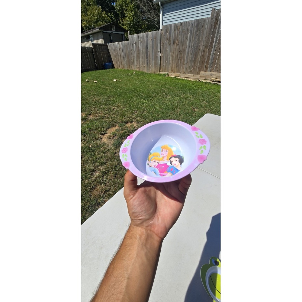 vintage 2007 Disney Store Disney Princess melamine children's bowl